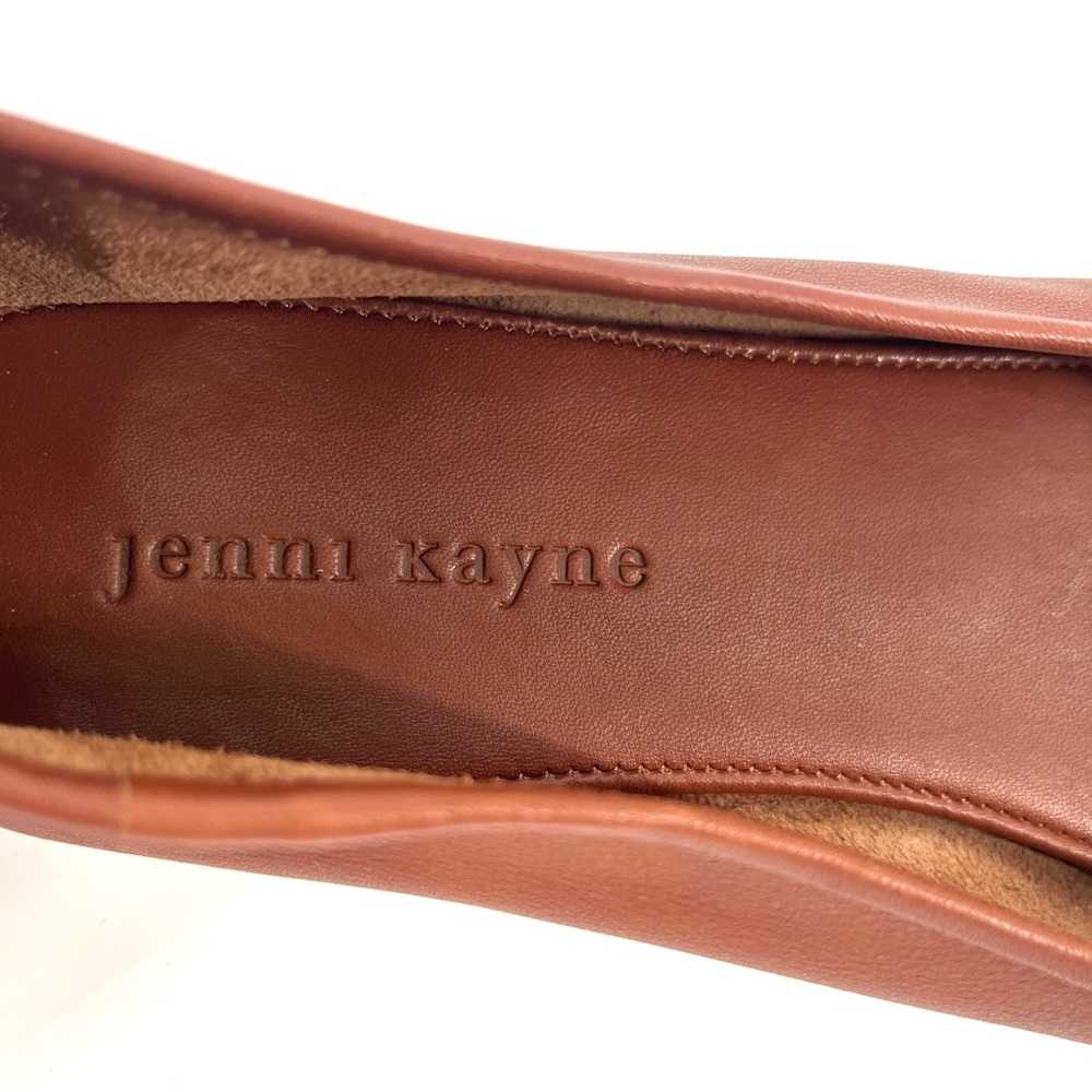 Jenni Kayne Charlotte Luxury Ballet Flat in Brown Soft Leather Size 41 - Picture 8 of 12